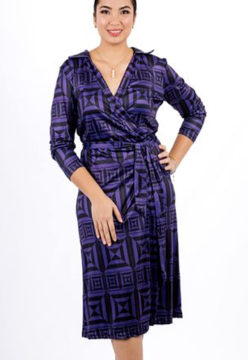 E Wrap dress